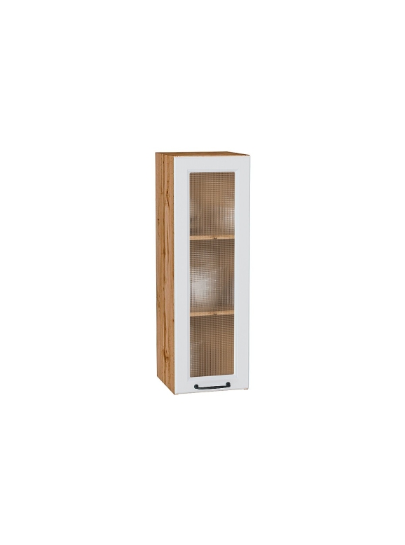 Шкаф верхний с 1-ой остекленной дверцей Ницца