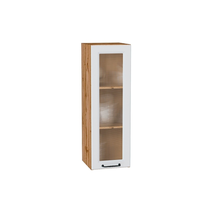 Шкаф верхний с 1-ой остекленной дверцей Ницца