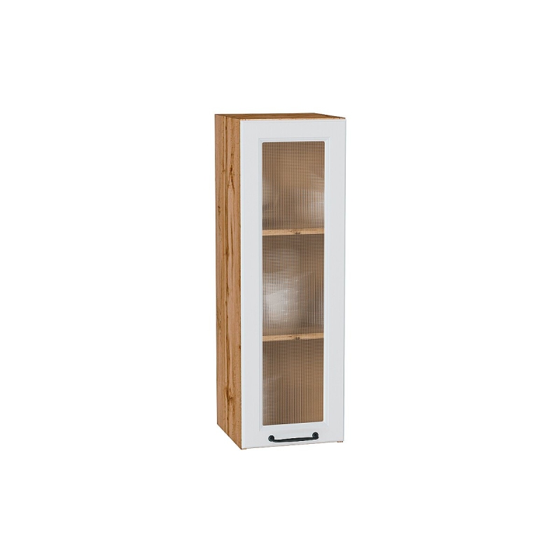 Шкаф верхний с 1-ой остекленной дверцей Ницца