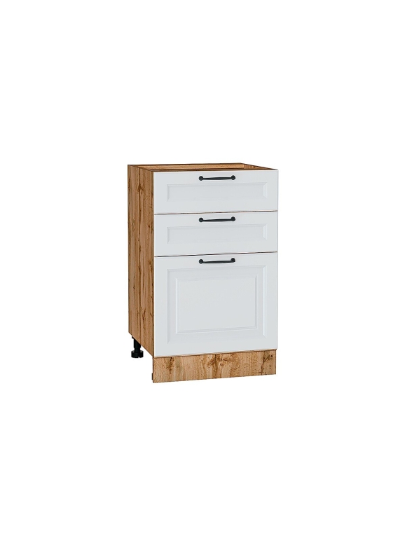 Шкаф нижний с 3-мя ящиками Ницца