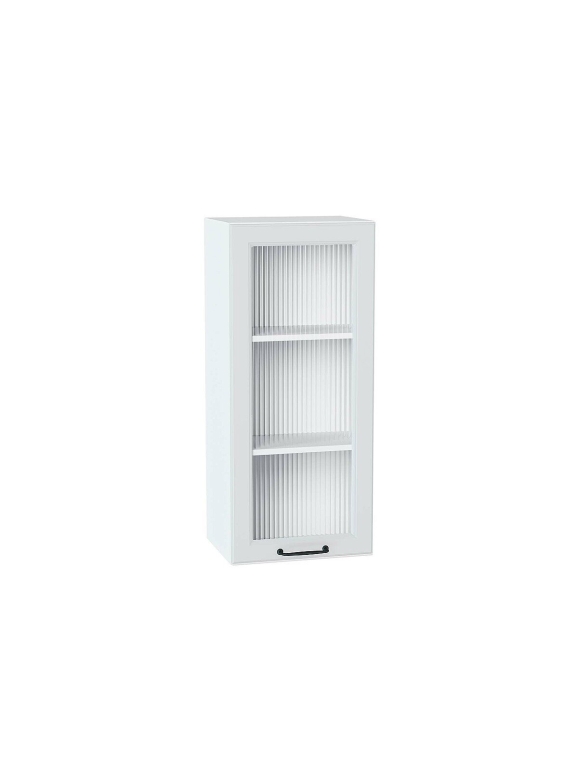 Шкаф верхний с 1-ой остекленной дверцей Ницца