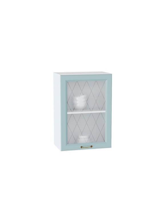 Шкаф верхний с 1-ой остекленной дверцей Ницца