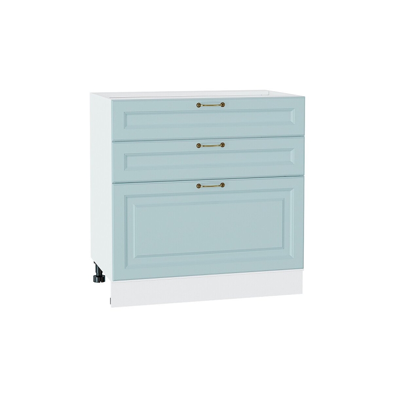 Шкаф нижний с 3-мя ящиками Ницца