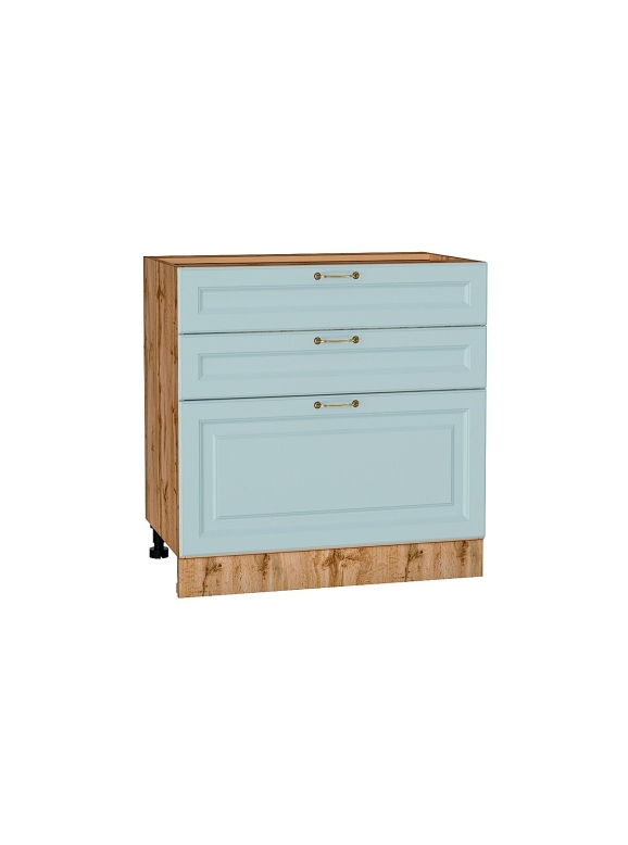 Шкаф нижний с 3-мя ящиками Ницца