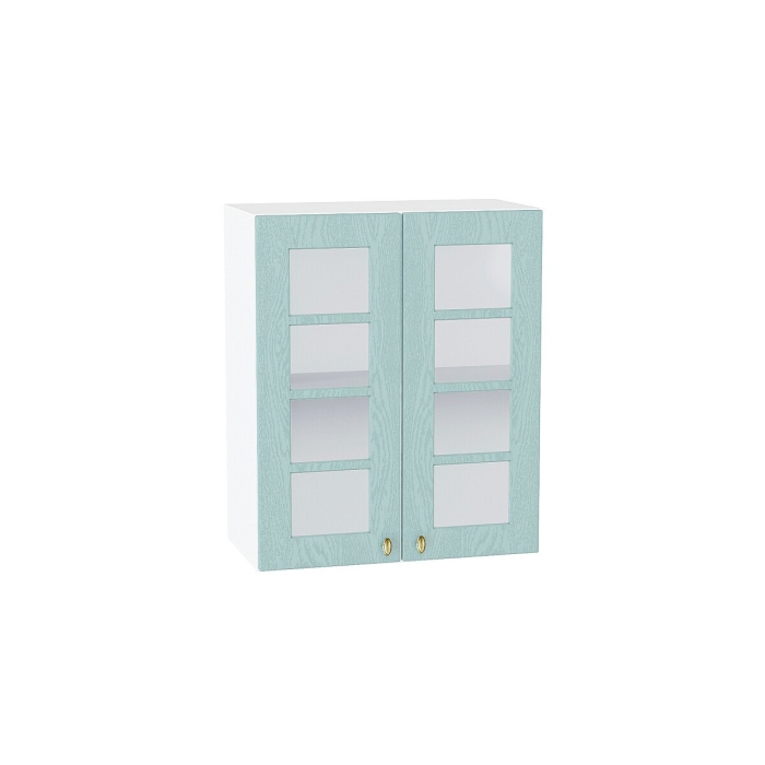 Шкаф верхний с 2-мя остекленными дверцами Прованс