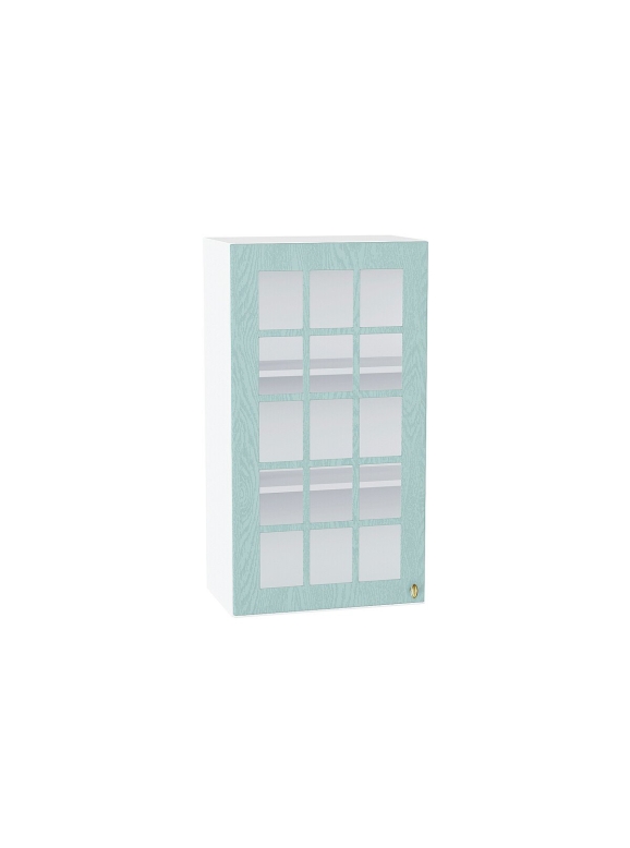 Шкаф верхний с 1-ой остекленной дверцей Прованс