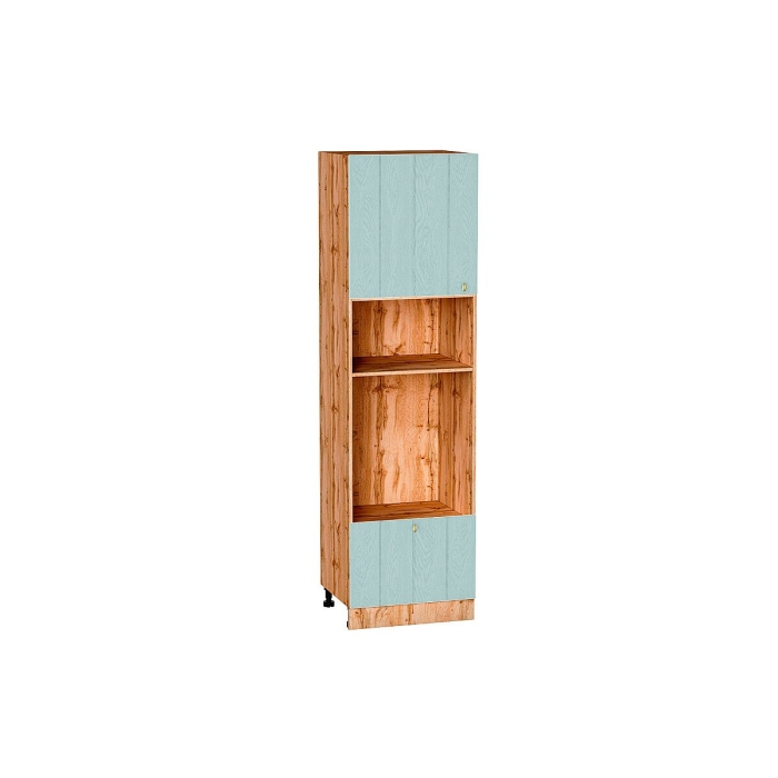 Шкаф пенал с 1-ой дверцей и ящиком под технику Прованс