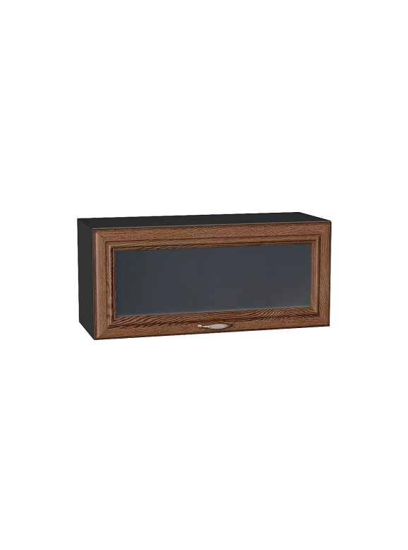 Шкаф верхний горизонтальный остекленный Шале