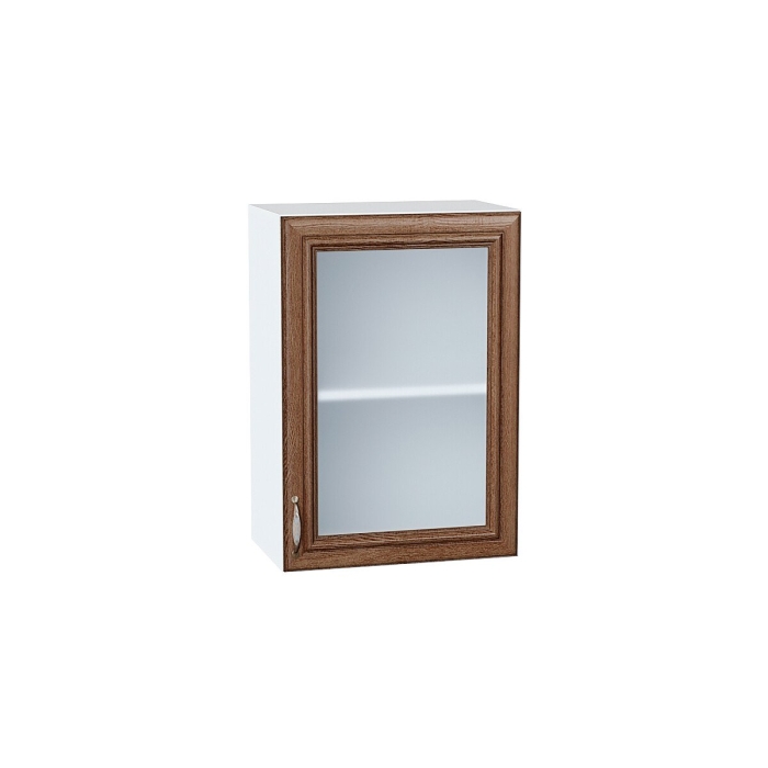 Шкаф верхний с 1-ой остекленной дверцей Шале