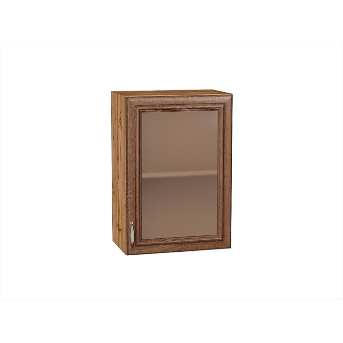 Шкаф верхний с 1-ой остекленной дверцей Шале