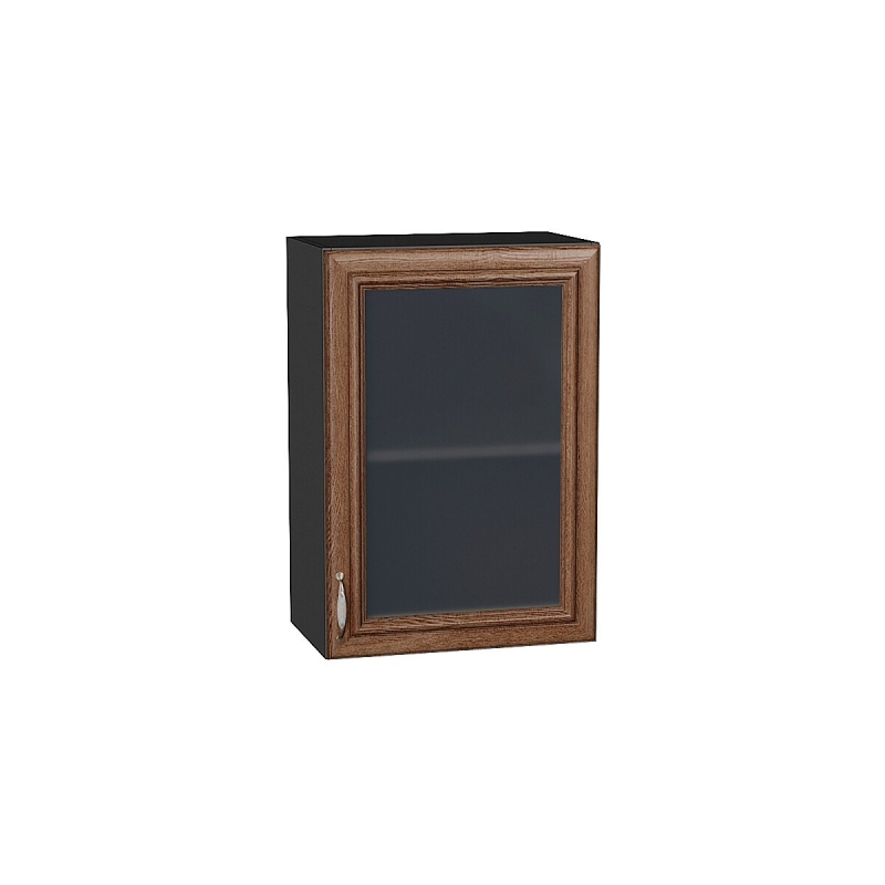 Шкаф верхний с 1-ой остекленной дверцей Шале