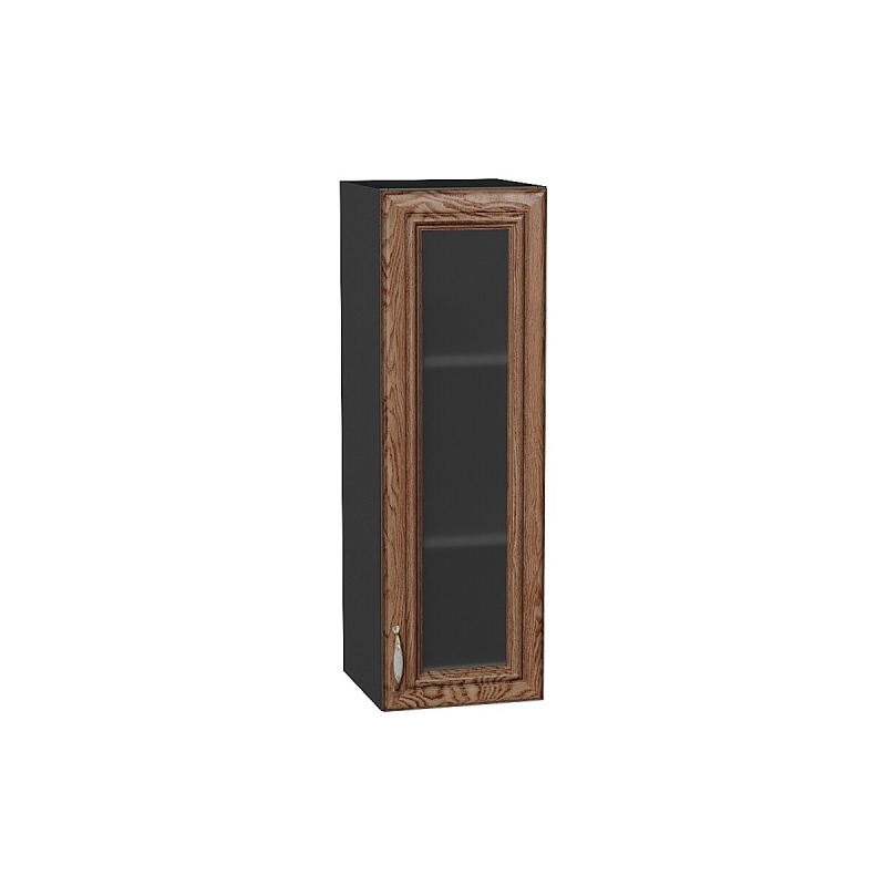 Шкаф верхний с 1-ой остекленной дверцей Шале