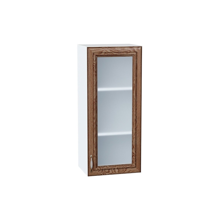 Шкаф верхний с 1-ой остекленной дверцей Шале