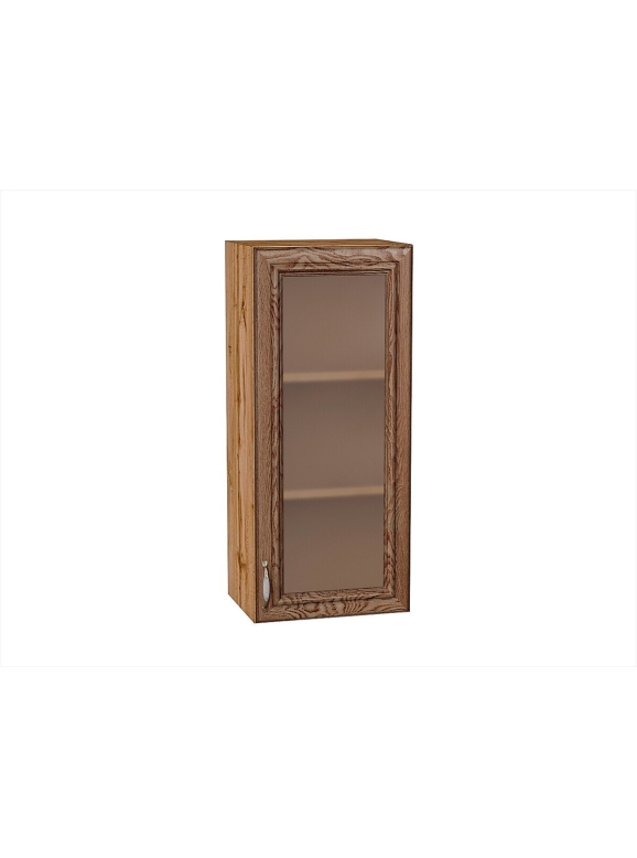 Шкаф верхний с 1-ой остекленной дверцей Шале