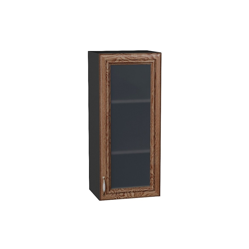 Шкаф верхний с 1-ой остекленной дверцей Шале