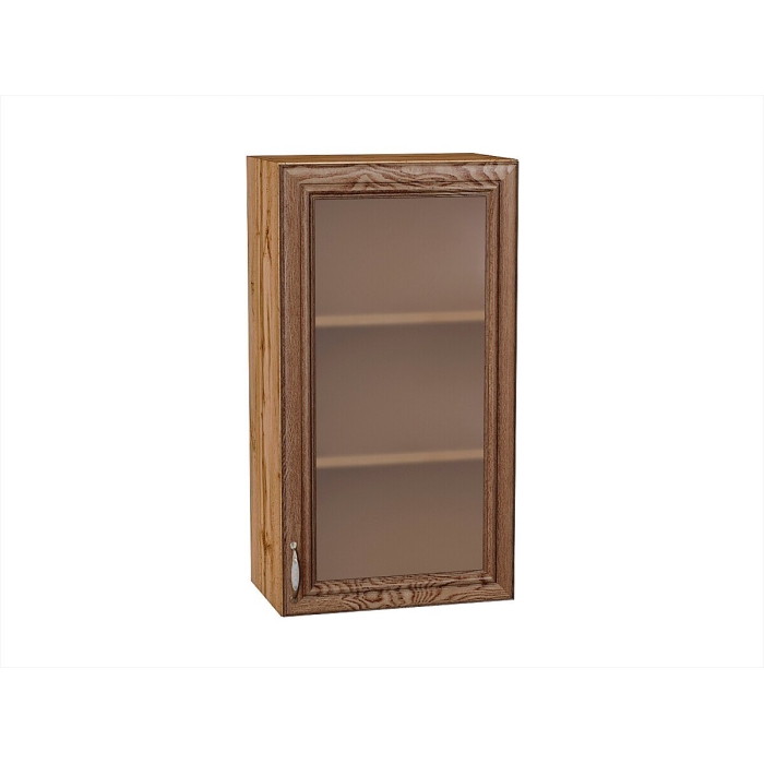 Шкаф верхний с 1-ой остекленной дверцей Шале