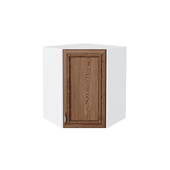 Шкаф верхний угловой Шале