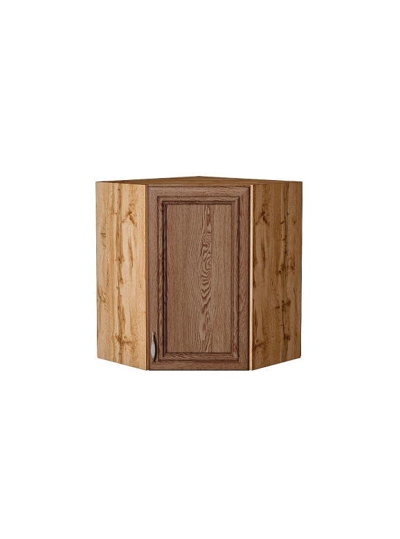 Шкаф верхний угловой Шале