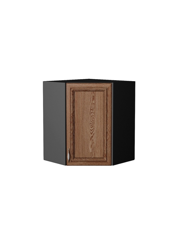 Шкаф верхний угловой Шале