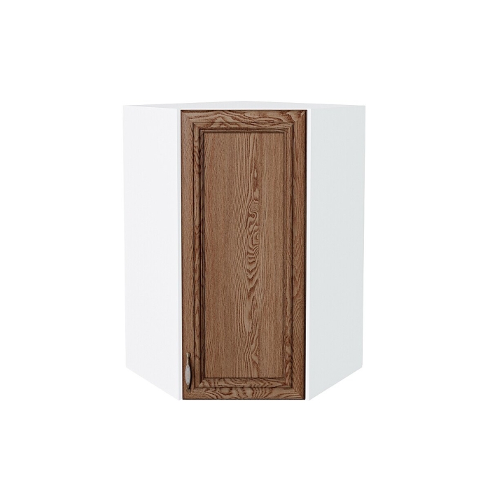 Шкаф верхний угловой Шале