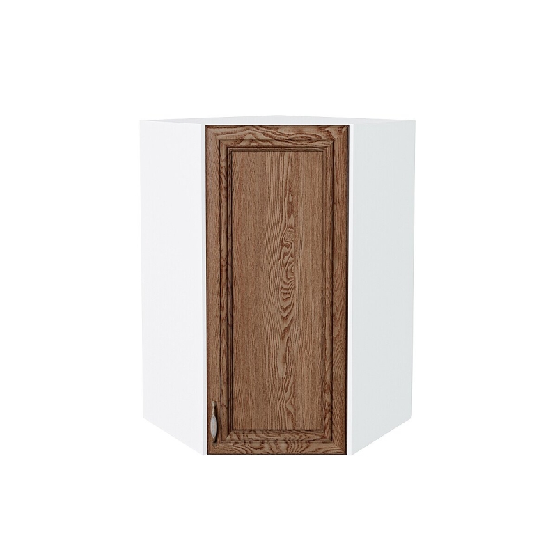 Шкаф верхний угловой Шале