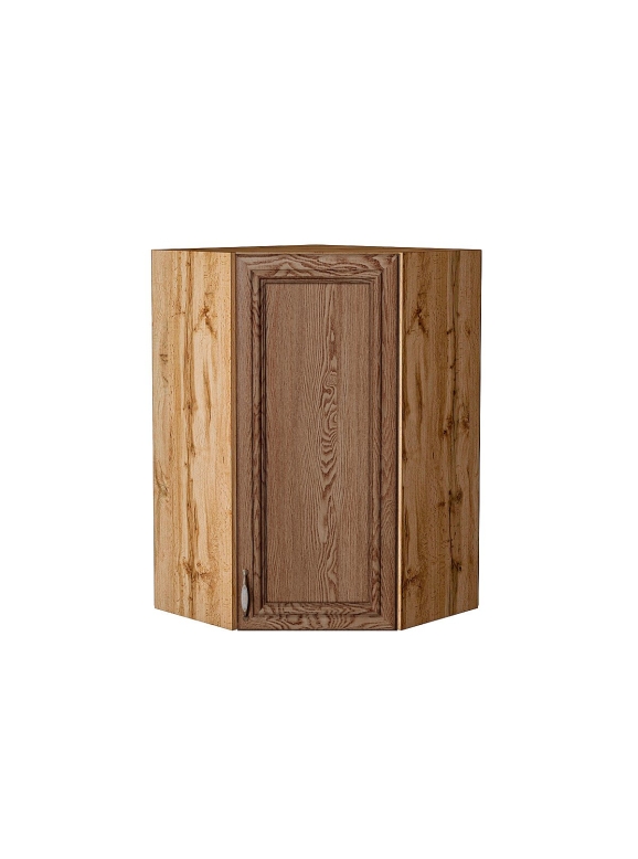 Шкаф верхний угловой Шале