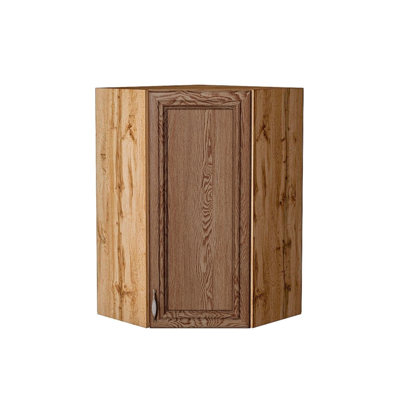 Шкаф верхний угловой Шале