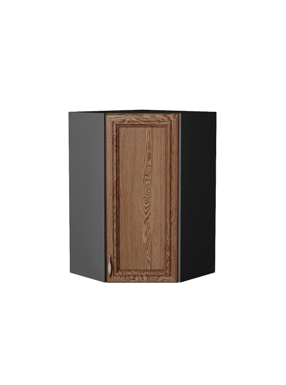 Шкаф верхний угловой Шале