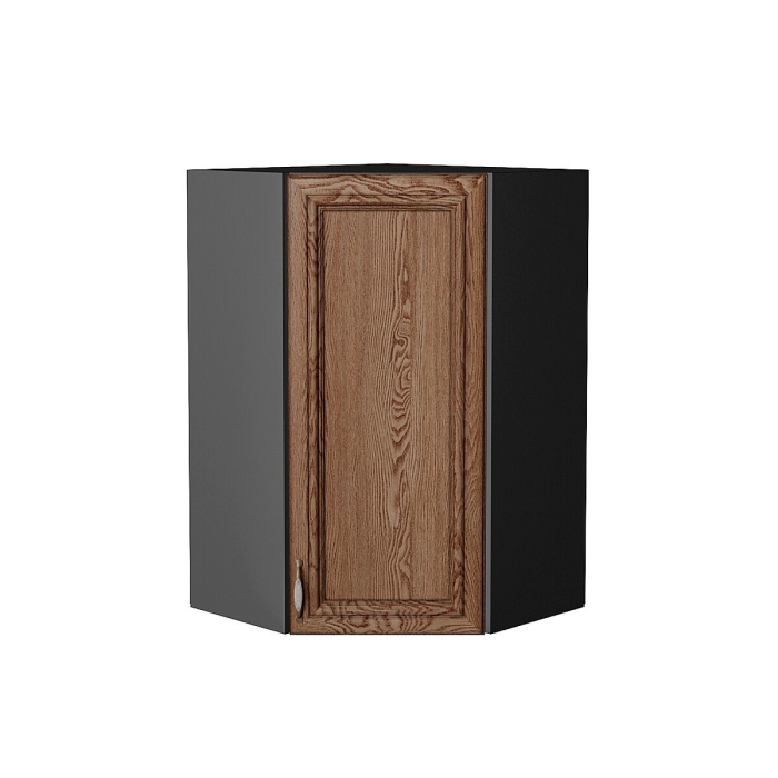 Шкаф верхний угловой Шале