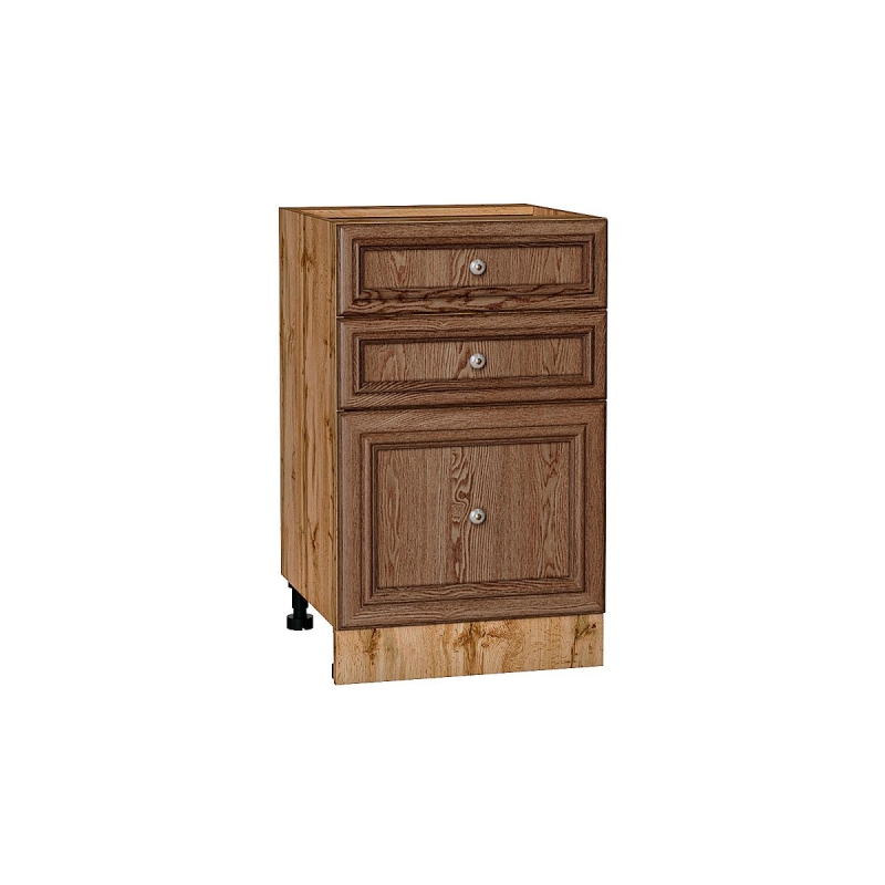 Шкаф нижний с 3-мя ящиками Шале