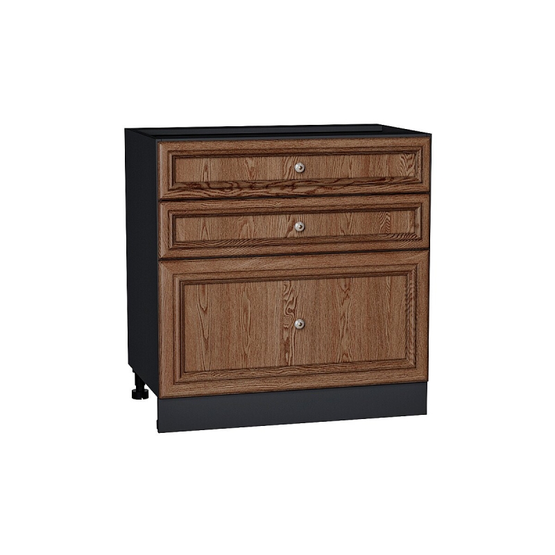 Шкаф нижний с 3-мя ящиками Шале