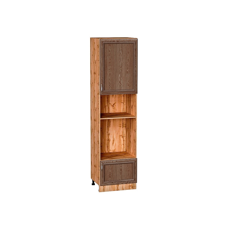 Шкаф пенал с 1-ой дверцей и ящиком под технику Шале