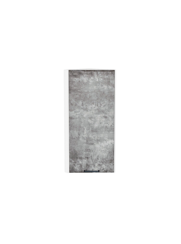 Шкаф верхний торцевой Флэт