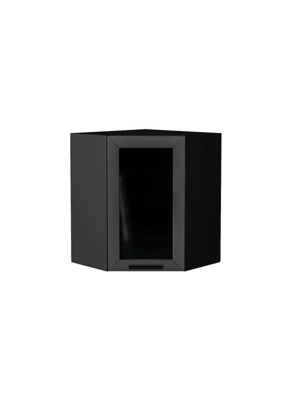 Шкаф верхний угловой остекленный Глетчер