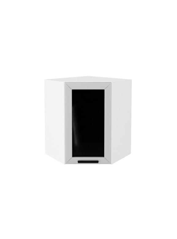 Шкаф верхний угловой остекленный Глетчер