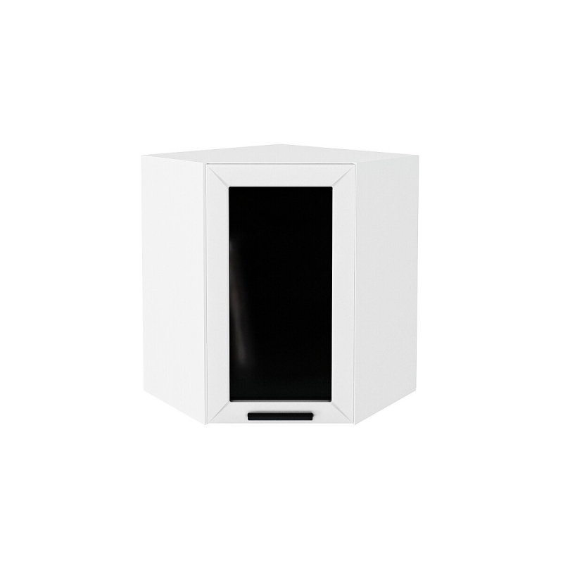 Шкаф верхний угловой остекленный Глетчер