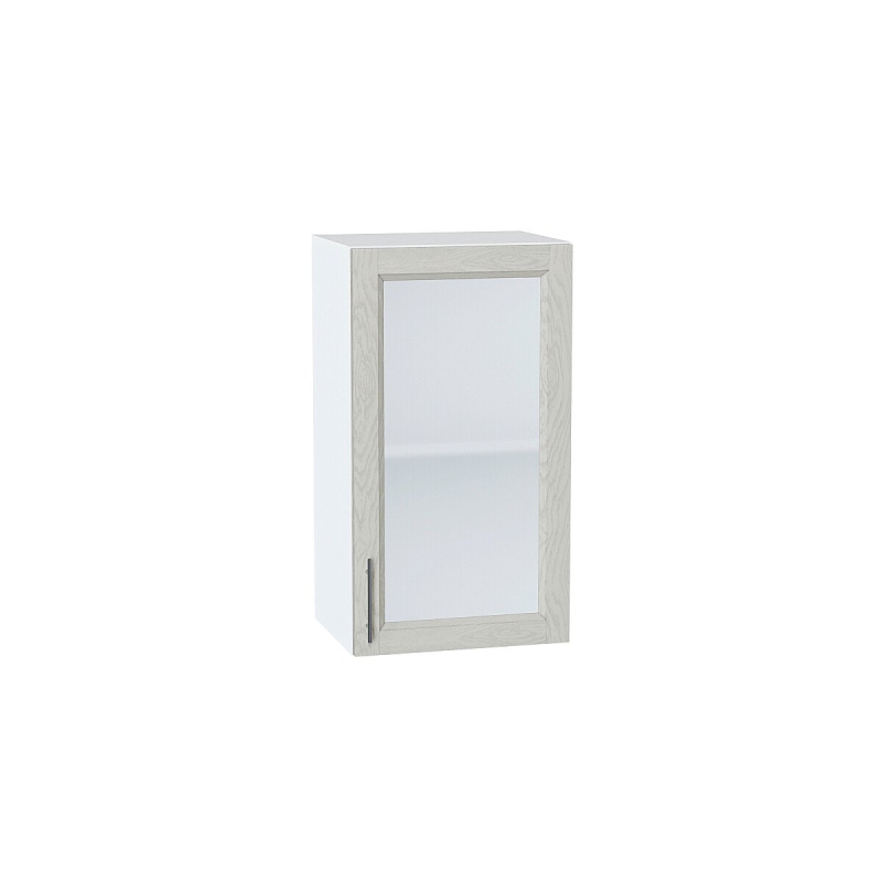 Шкаф верхний с 1-ой остекленной дверцей Сканди