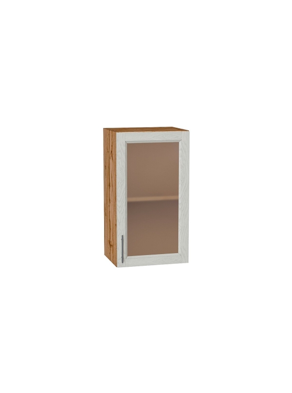 Шкаф верхний с 1-ой остекленной дверцей Сканди