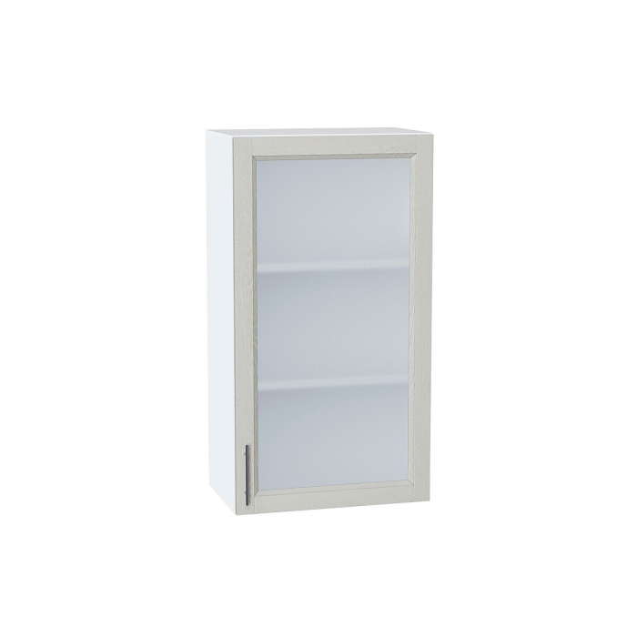 Шкаф верхний с 1-ой остекленной дверцей Сканди