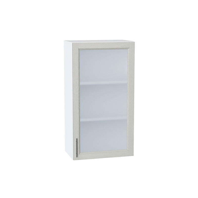 Шкаф верхний с 1-ой остекленной дверцей Сканди