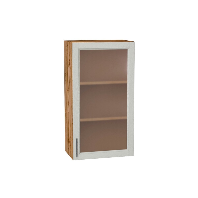 Шкаф верхний с 1-ой остекленной дверцей Сканди