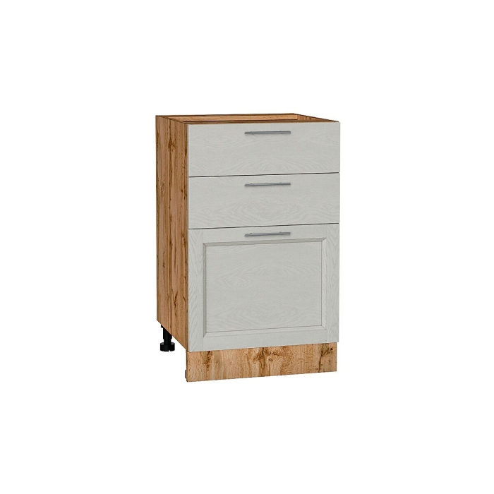 Шкаф нижний с 3-мя ящиками Сканди