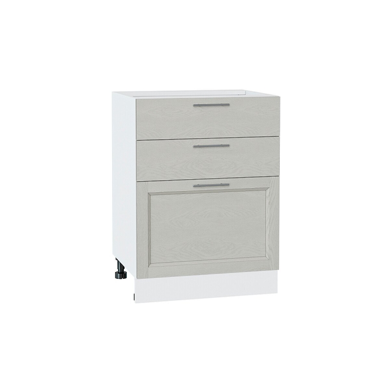 Шкаф нижний с 3-мя ящиками Сканди