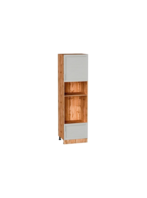 Шкаф пенал с 1-ой дверцей и ящиком под технику Сканди