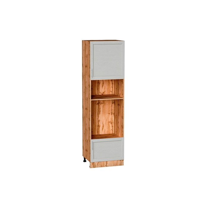 Шкаф пенал с 1-ой дверцей и ящиком под технику Сканди