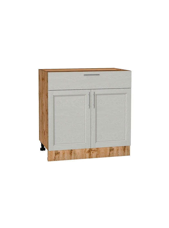 Шкаф нижний с 2-мя дверцами и ящиком Сканди