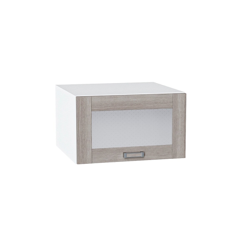 Шкаф верхний горизонтальный остекленный глубокий Лофт