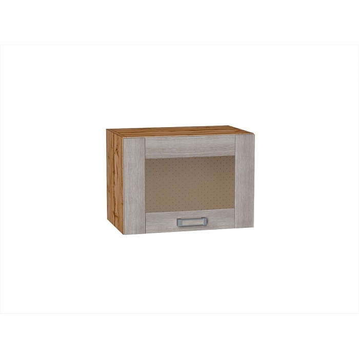 Шкаф верхний горизонтальный остекленный Лофт