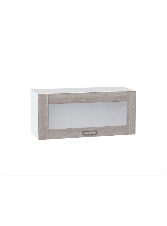 Шкаф верхний горизонтальный остекленный Лофт