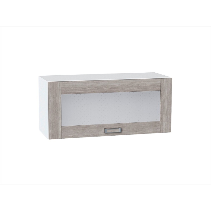 Шкаф верхний горизонтальный остекленный Лофт